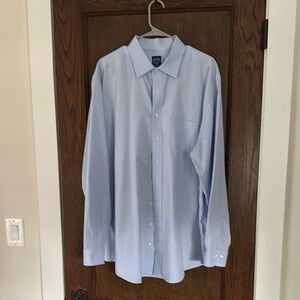 Brooks Brothers Men's Blue Dress Shirt - 17 1/2 36/37